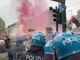 A Torino cori e fumogeni al presidio contro Vannacci: "Vattene"