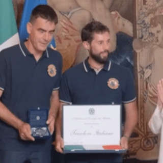 Ventimiglia, Meloni riceve volontari che hanno salvato Allen: &quot;Siete l'Italia più bella&quot;