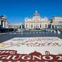 Giubileo delle Pro Loco, volontari e infioratori colorano piazza S.Pietro e via Conciliazione