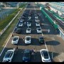 Automobilismo, oltre 100 Tesla a Monza in griglia di partenza per il primo Light Show su circuito F1