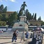 Firenze, bombola di gas sotto copia David a piazzale Michelangelo: si indaga Firenze, bombola di gas sotto copia David a piazzale Michelangelo: si indaga