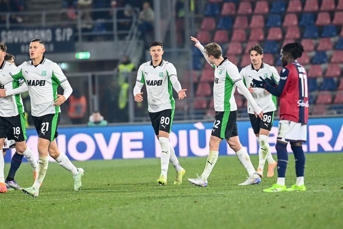 Finisce 1-1 il derby emiliano fra Bologna e Sassuolo Finisce 1-1 il derby emiliano fra Bologna e Sassuolo
