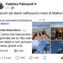 "Travolti dai debiti nell'azzurro mare di Mallorca": Osho smaschera la creator che aveva criticato Giorgia Meloni