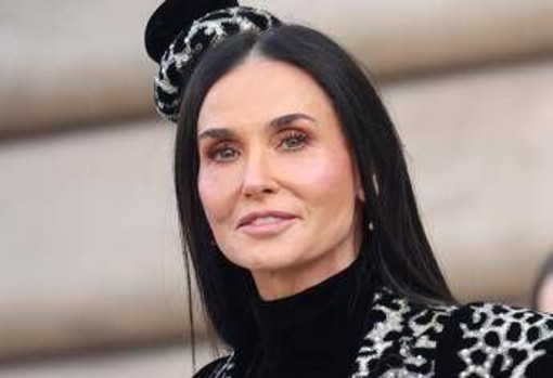 Demi Moore sarà ospite a 'Che Tempo che fa', l'annuncio di Fabio Fazio