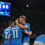 Doppietta di Hojlund, Napoli batte Sporting 2-1