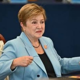 Fmi, Georgieva: "Brava Italia, la vostra economia un'ancora di stabilità in Europa" Fmi, Georgieva: "Brava Italia, la vostra economia un'ancora di stabilità in Europa"