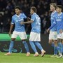 Napoli-Atalanta 3-1, Conte torna primo in classifica