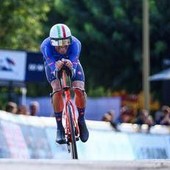 Evenepoel imprendibile, ma Ganna è argento agli Europei di ciclismo