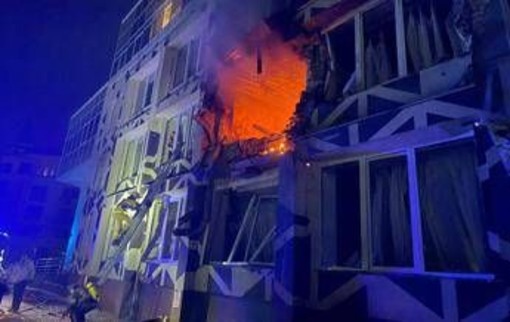 Ucraina, raid russo su Kiev: almeno 2 morti Ucraina, raid russo su Kiev: almeno 2 morti