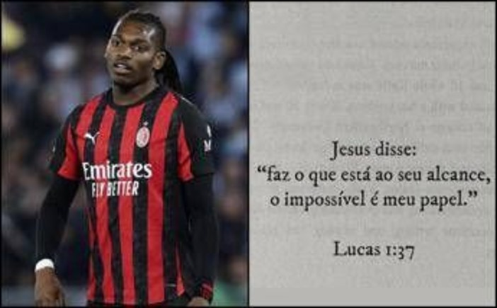 Leao cita il Vangelo dopo il mancato abbraccio con Allegri: "L'impossibile è compito mio"
