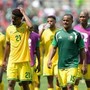 Sudafrica, studio tv in silenzio dopo ko con Messico: la scena surreale