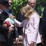 Italia-Corea, Meloni si fa foto con 'Briciola': cagnolina mascotte Carabinieri 'star' a Villa Pamphlij Italia-Corea, Meloni si fa foto con 'Briciola': cagnolina mascotte Carabinieri 'star' a Villa Pamphlij
