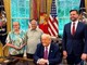 Louis Prevost, il fratello di Papa Leone XIV, nello Studio ovale da Trump