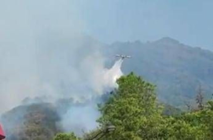 Fiamme sul Vesuvio, prefetto: &quot;Ancora al lavoro, incendio si sta marginalizzando&quot;