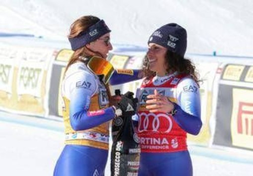Goggia e l'infortunio di Brignone: &quot;L'ho sentita, può farcela per le Olimpiadi&quot;