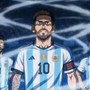 Mondiali, Messi e l'Argentina diventano... un anime Mondiali, Messi e l'Argentina diventano... un anime