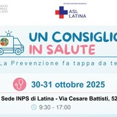 Lazio, Aurigemma “Un Consiglio in Salute fa tappa all’Inps di Latina” Lazio, Aurigemma “Un Consiglio in Salute fa tappa all’Inps di Latina”