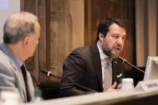 Salvini: &quot;Milano Cortina Olimpiadi della pace. Ci sarà la bandiera di Israele&quot;