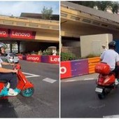Sinner, relax a Montecarlo: 'paparazzato'... in vespa Sinner, relax a Montecarlo: 'paparazzato'... in vespa