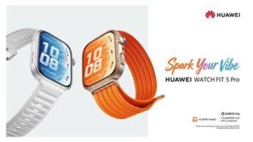 Huawei: benessere, fitness e stile da portare al polso, arriva Watch fit 5 Series﻿