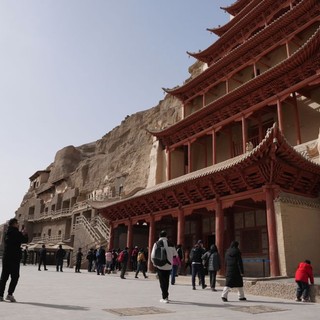 Cina, donazioni rafforzano sforzi di conservazione di Grotte di Dunhuang