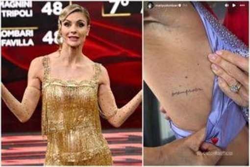 Colombari e un nuovo tatuaggio per Ballando: "Rimarrà per sempre" Colombari e un nuovo tatuaggio per Ballando: "Rimarrà per sempre"