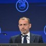 Ceferin: &quot;Israele fuori da coppe? Giocatori non possono fermare guerra&quot;. E su Milan-Como in Australia...
