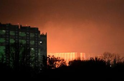 Ucraina, massiccio attacco missilistico su Kiev Ucraina, massiccio attacco missilistico su Kiev