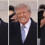 Trump accoglie Xi, passa il jet e il presidente americano 'si spaventa' Trump accoglie Xi, passa il jet e il presidente americano 'si spaventa'