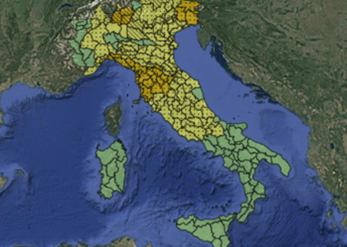 Maltempo, allerta meteo arancione e gialla per temporali venerdì 21 agosto: la mappa delle 10 regioni a rischio Maltempo, allerta meteo arancione e gialla per temporali venerdì 21 agosto: la mappa delle 10 regioni a rischio