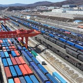 Traffico dei treni merci Cina-Europa in forte crescita nel primo trimestre