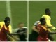 Borussia Dortmund-Roma, Ndicka travolto... dall'arbitro Borussia Dortmund-Roma, Ndicka travolto... dall'arbitro