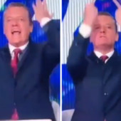 Baracchini sospeso dalla conduzione dopo il gesto in diretta, direttore RaiNews: "Tuteliamo la testata"