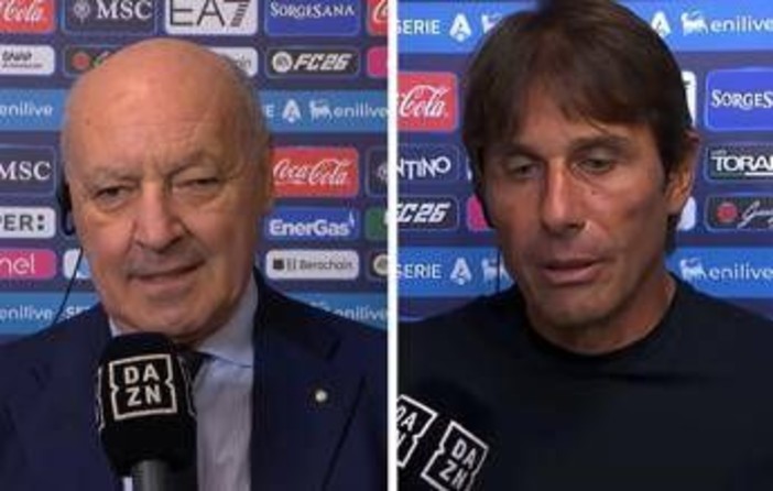 Napoli-Inter 3-1, Marotta contro &quot;il rigorino&quot;. Conte: &quot;Cerca alibi&quot;