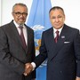 Ghribi incontra il Direttore Generale OMS, focus sulle sfide della salute globale