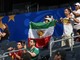 Iran, proteste fuori da stadio e 'vecchia' bandiera su spalti ai Mondiali Iran, proteste fuori da stadio e 'vecchia' bandiera su spalti ai Mondiali