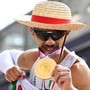 Stano vince l'oro e celebra... One Piece