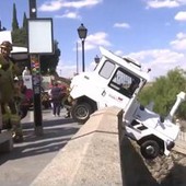 Paura a Toledo, trenino turistico parte senza conducente: ferito un turista italiano Paura a Toledo, trenino turistico parte senza conducente: ferito un turista italiano