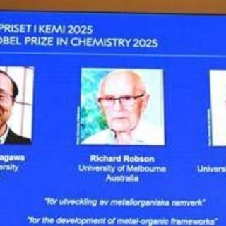 Nobel per la chimica a Kitagawa, Robson e Yaghi: hanno raccolto l'acqua dall'aria del deserto