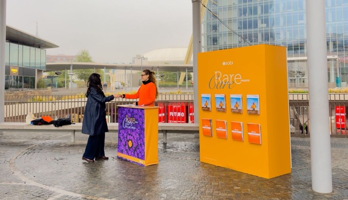 A Milano un’installazione di Sobi per dare voce alle Malattie Renali Rare A Milano un’installazione di Sobi per dare voce alle Malattie Renali Rare
