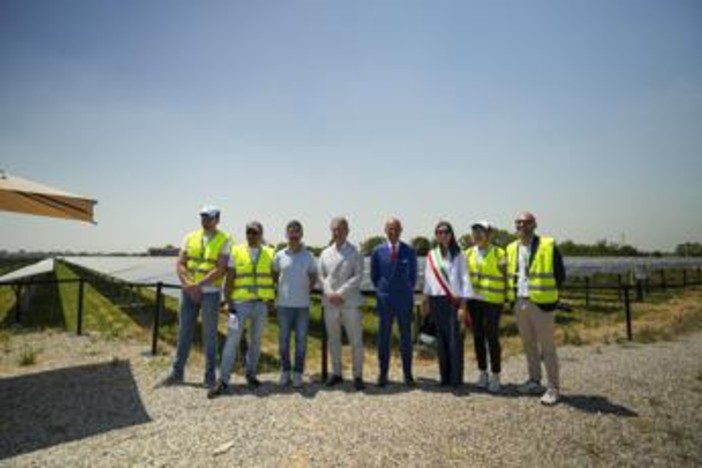 Sostenibilità, Viridis Energia Spa inaugura l'impianto solare di Poviglio da 12 Mwp, valore per il territorio