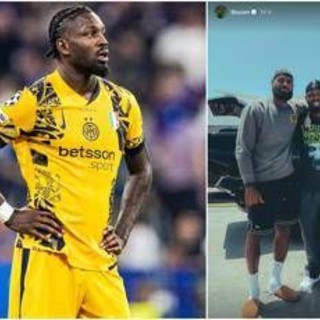 Thuram, vacanze speciali: a Los Angeles con... LeBron James