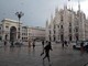 Ondata di maltempo sull'Italia: piogge intense a Milano, a Savona esonda il Bormida