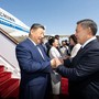 Il presidente cinese Xi Jinping in Kirghizistan per il Vertice SCO Il presidente cinese Xi Jinping in Kirghizistan per il Vertice SCO