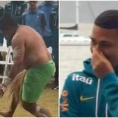 Brasile, i giocatori ridono durante rito indigeno prima della sfida con l'Australia: cos'è successo Brasile, i giocatori ridono durante rito indigeno prima della sfida con l'Australia: cos'è successo