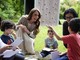 Kate a Reggio Emilia, la principessa incontra i bimbi dell'asilo modello nel verde Kate a Reggio Emilia, la principessa incontra i bimbi dell'asilo modello nel verde