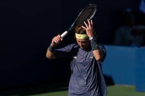 Rublev multato per parolacce agli US Open: &quot;Mi insultavo da solo, posso farlo&quot;