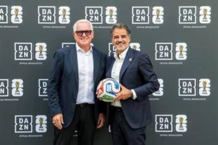 Verso i Mondiali 2026: su Dazn le 104 partite, tre nuovi show e 16 ore di diretta al giorno Verso i Mondiali 2026: su Dazn le 104 partite, tre nuovi show e 16 ore di diretta al giorno