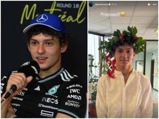 Kimi Antonelli supera l'esame di maturità: &quot;Promosso!&quot;