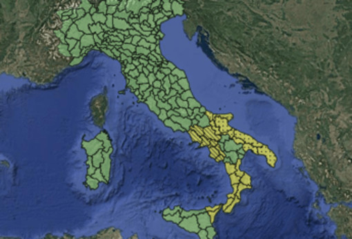 Maltempo, allerta meteo gialla per temporali martedì 13 ottobre: la mappa delle regioni a rischio Maltempo, allerta meteo gialla per temporali martedì 13 ottobre: la mappa delle regioni a rischio